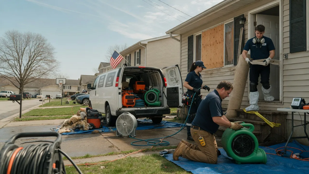 Water Damage Restoration in Smithfield, ME near me